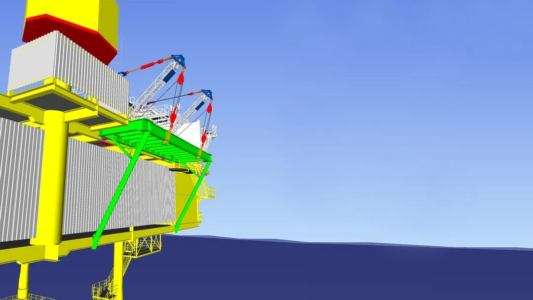 Installation of deck extension - Total 