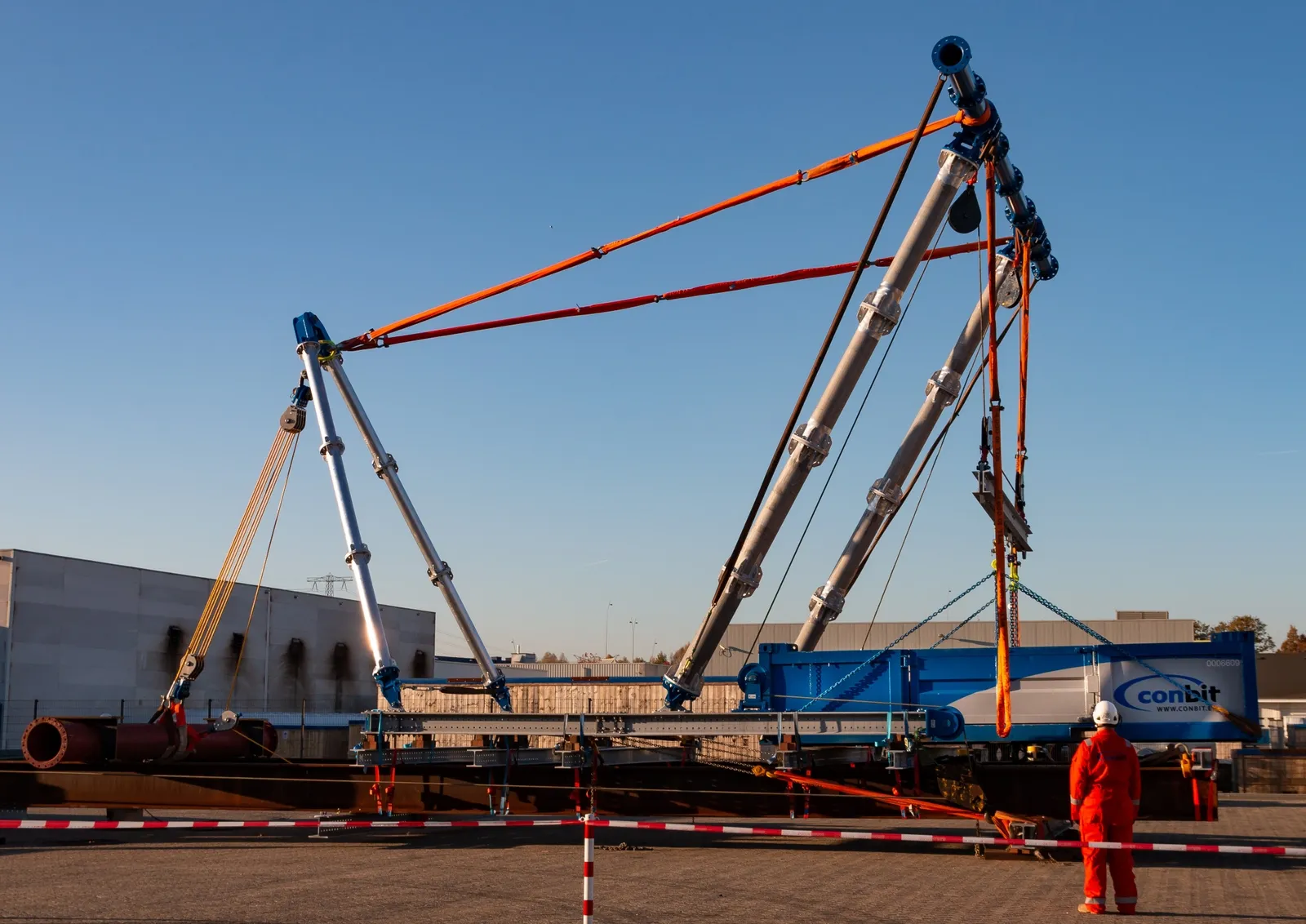 Load test at Conbit yard