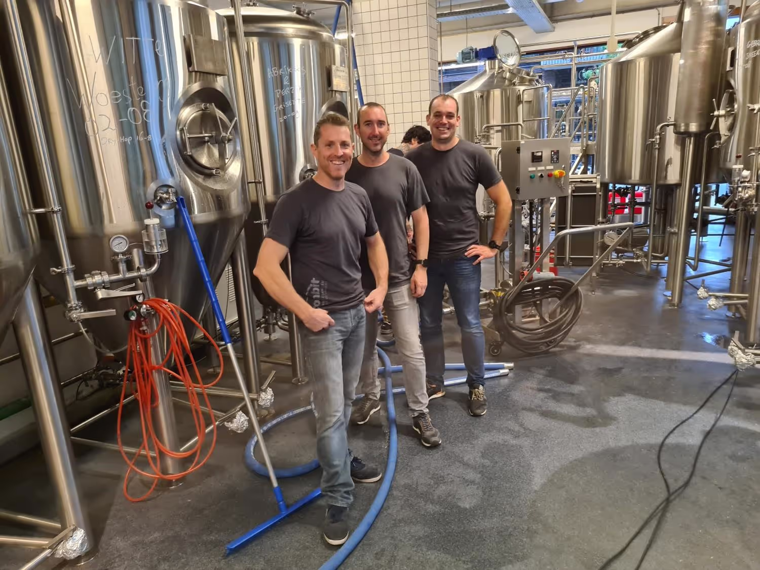 Meet the Masters Behind the Brew: Dries van Mierlo, Rik Vlemmings, and Daan van den Wildenberg. As seasoned brewers and driving forces in our offshore projects, they embody the perfect blend of expertise, dedication, and the spirit of 'Rigger's Reward.' Together, they craft success with every lift and brew, raising the bar for excellence in both realms.
