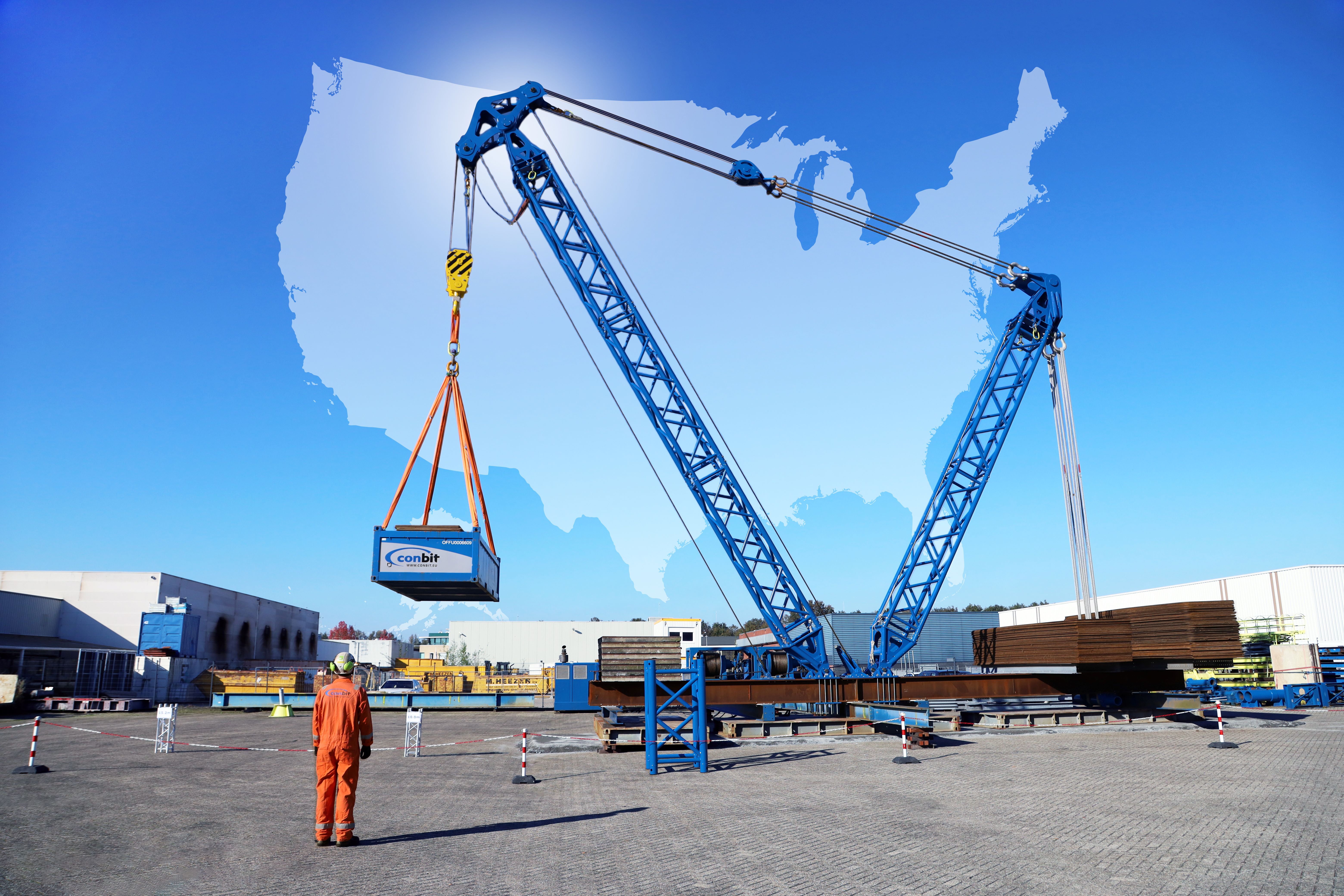 The SL900 modular lifting system is available in the USA and an alternative for offshore lifting instead of using a crane vessel.