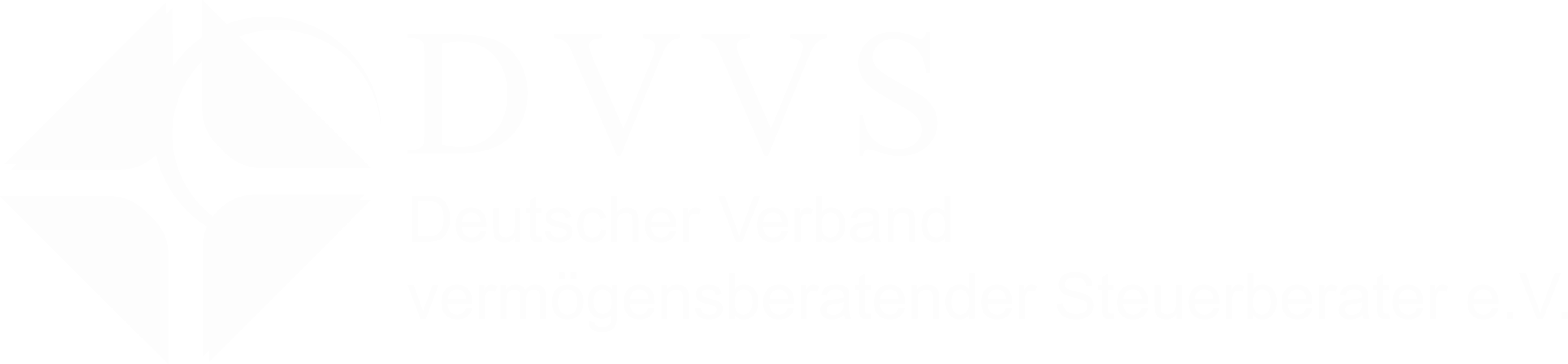 DVVS-Logo mit dem Schriftzug Deutscher Verband vermögensberatender Steuerberater e.V.
