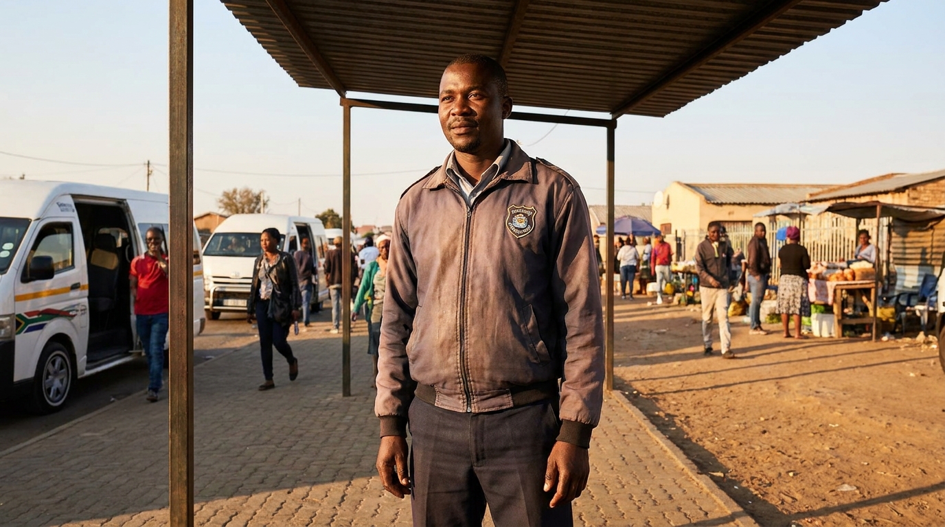 South African worker with steady job applying for a loan