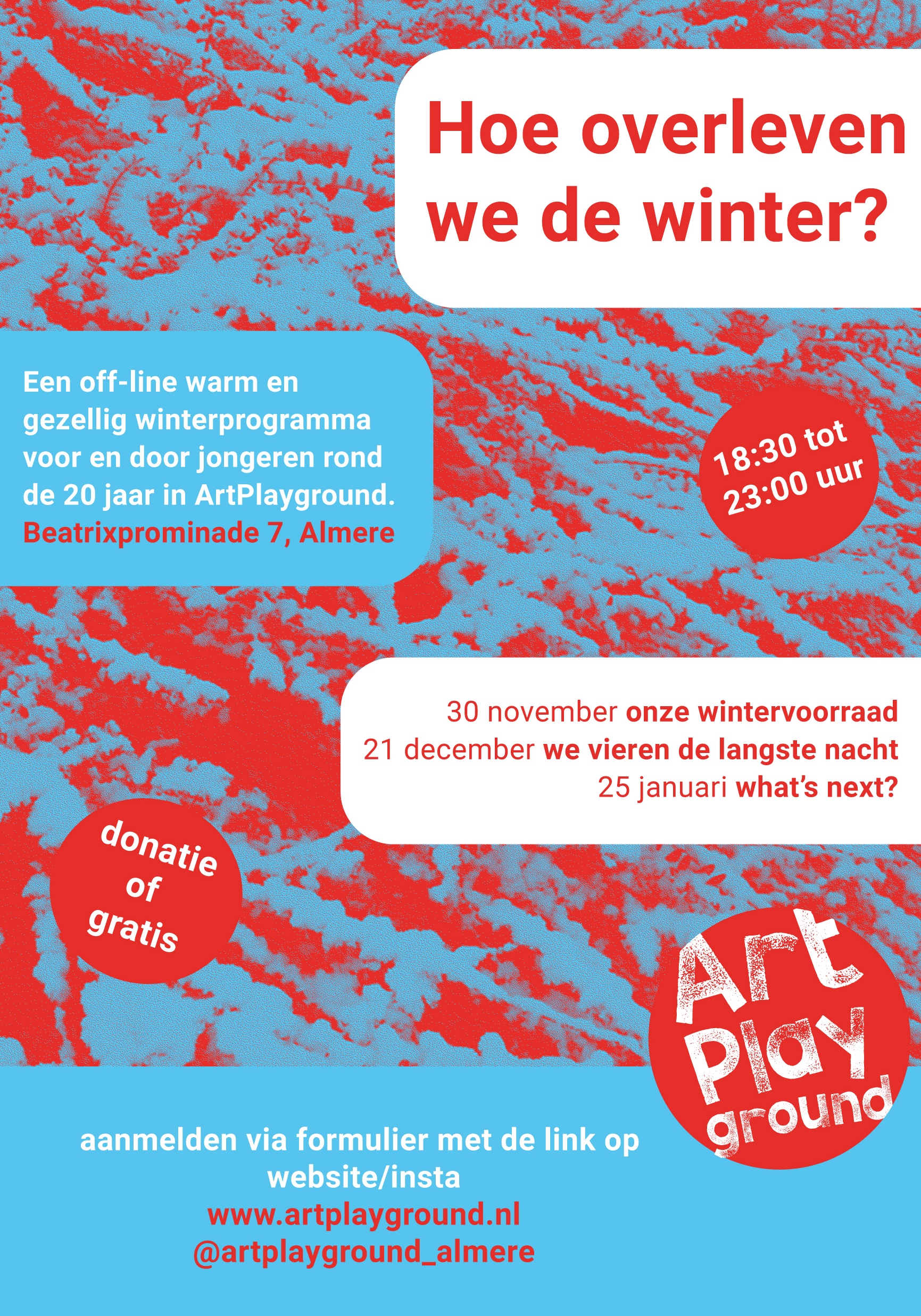 Winterprogramma voor en door jongeren