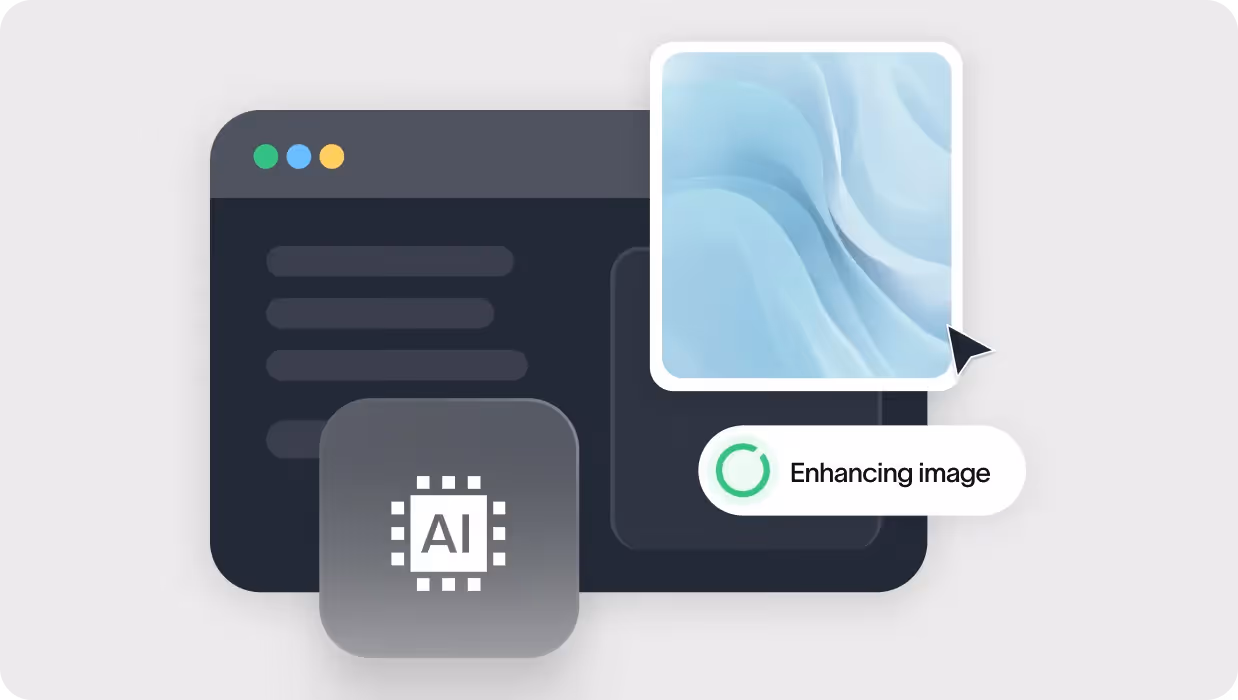 Cover illustration for the article Integrating AI for Organic Conversions