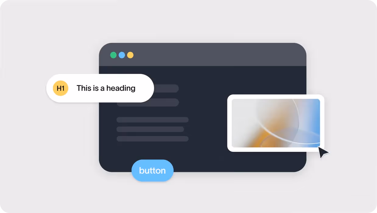 Cover illustration for the article No-Code 101: The Future of Web Design