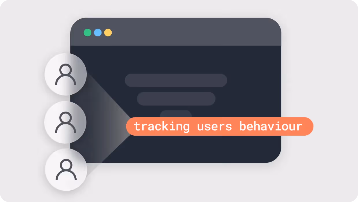 Cover illustration for the article Tracking User Behavior on Your Website in Webflow