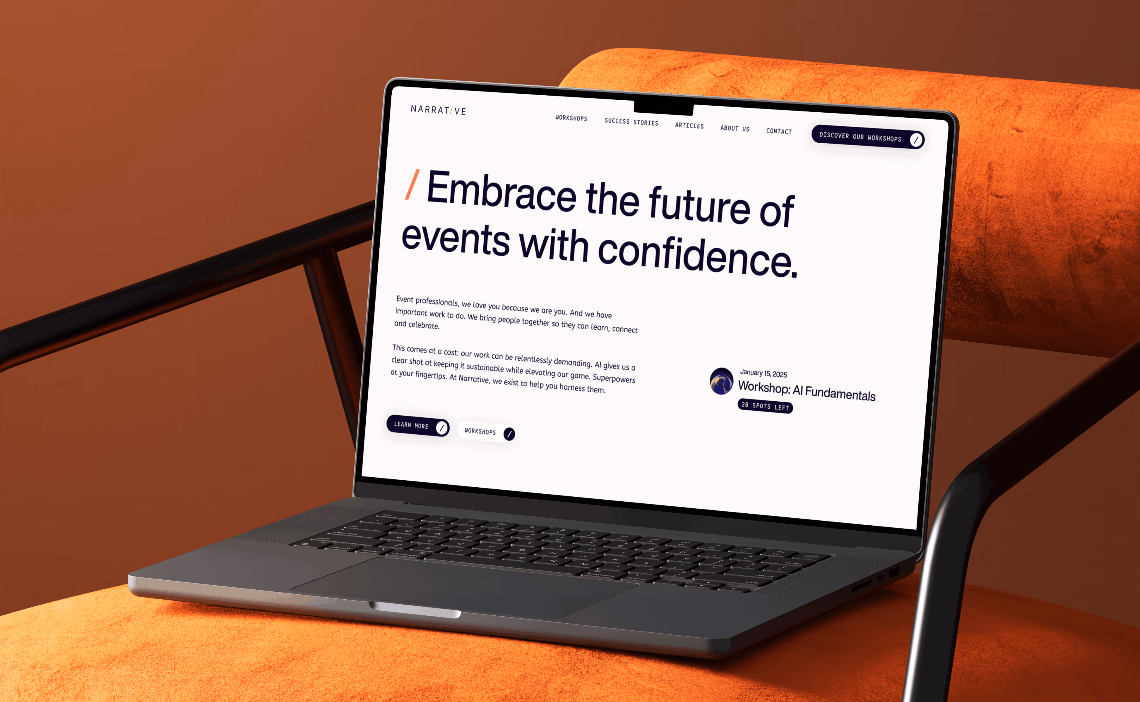 Narrative case study landscape preview