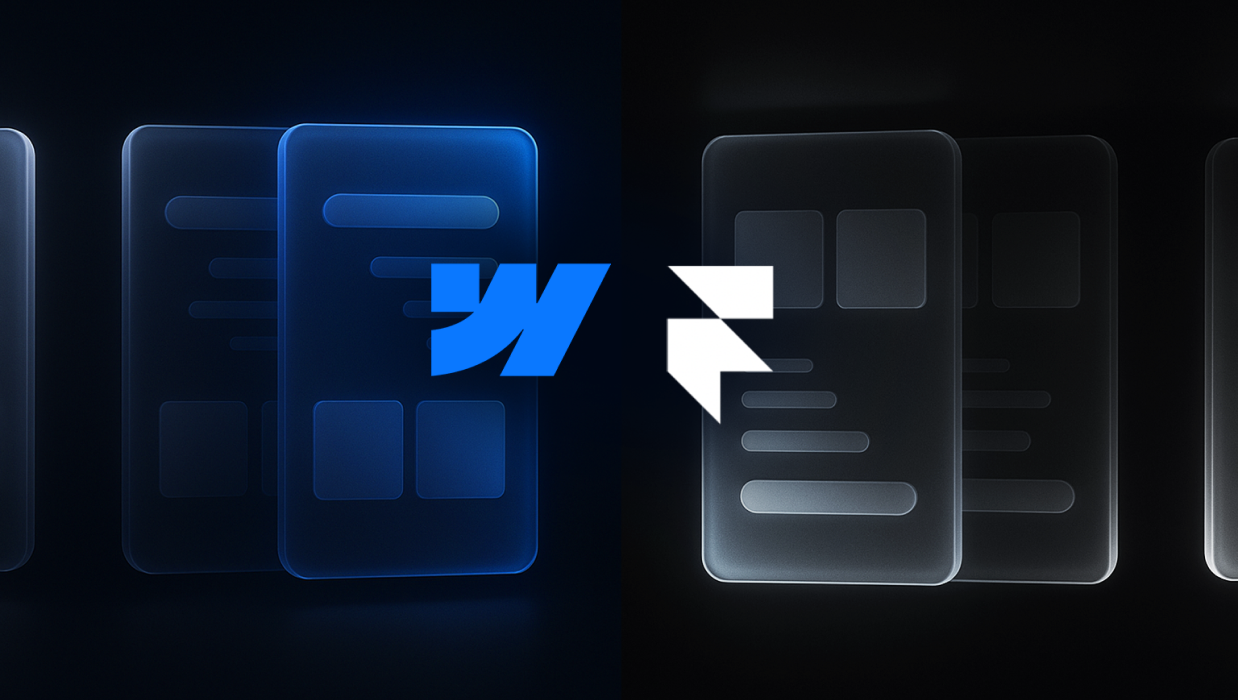 Featured image for article: Framer vs Webflow for B2B SaaS: Which Platform Fits Your Growth Stage