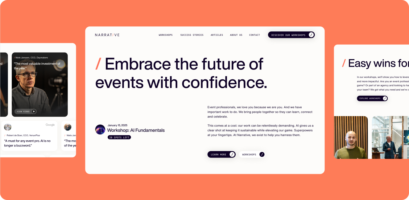 Collection of multiple designed pages