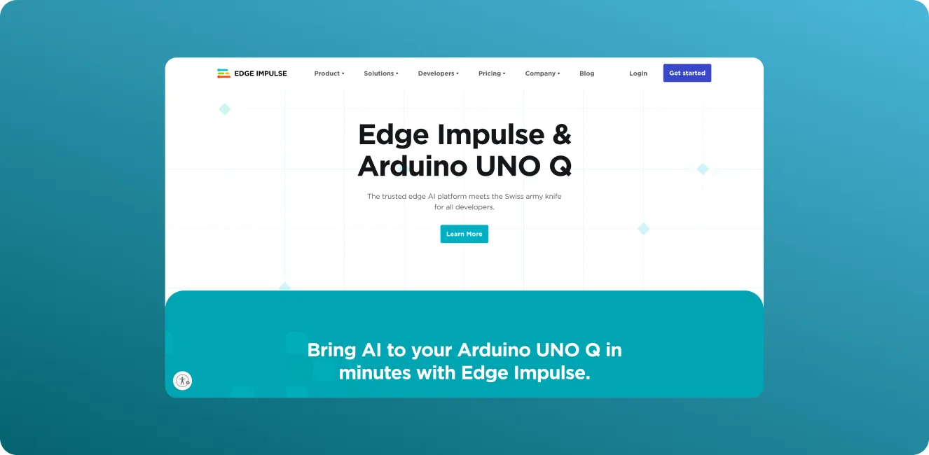 Arduino Landing Page