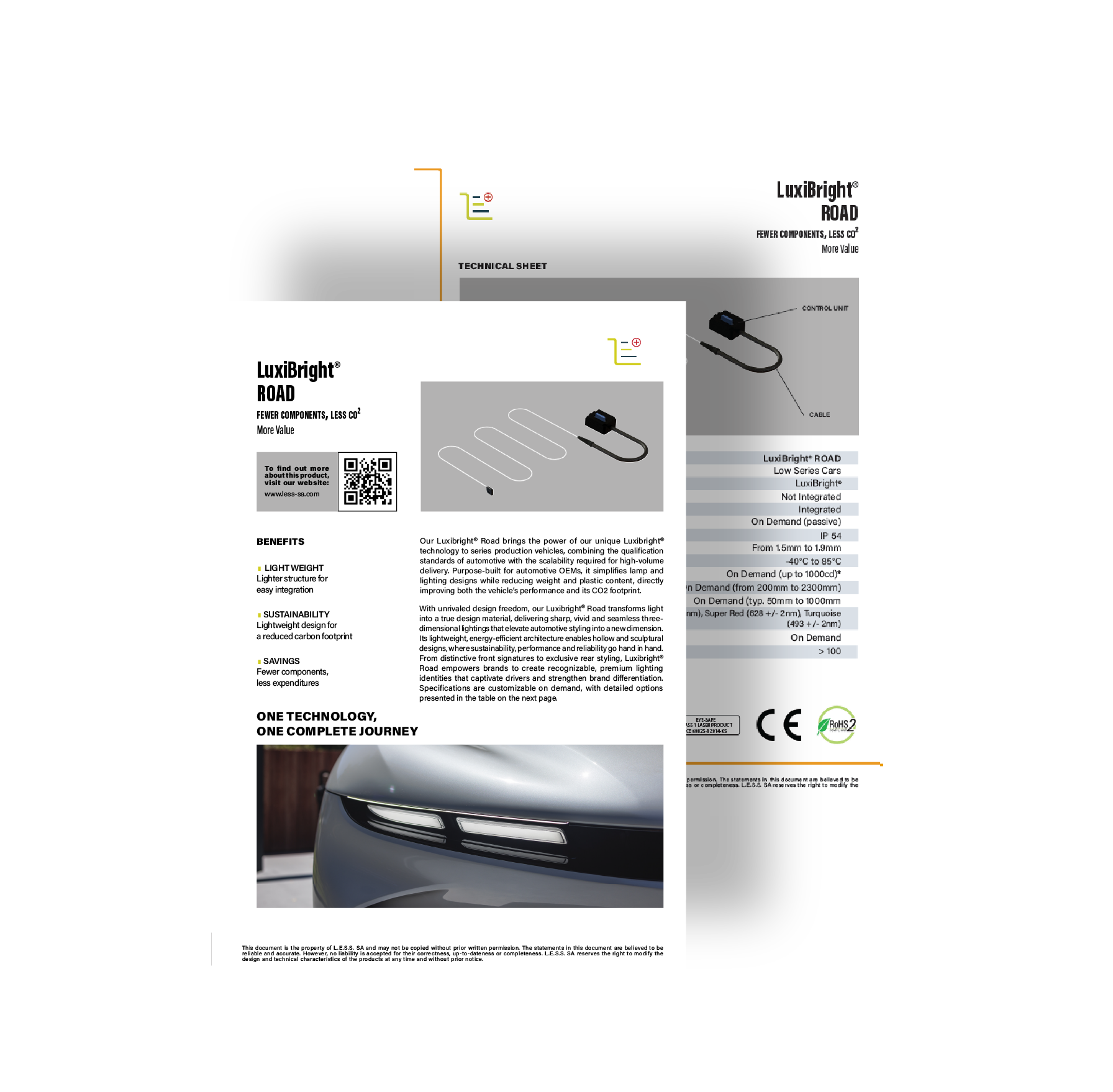 LuxiBright Road Datasheet