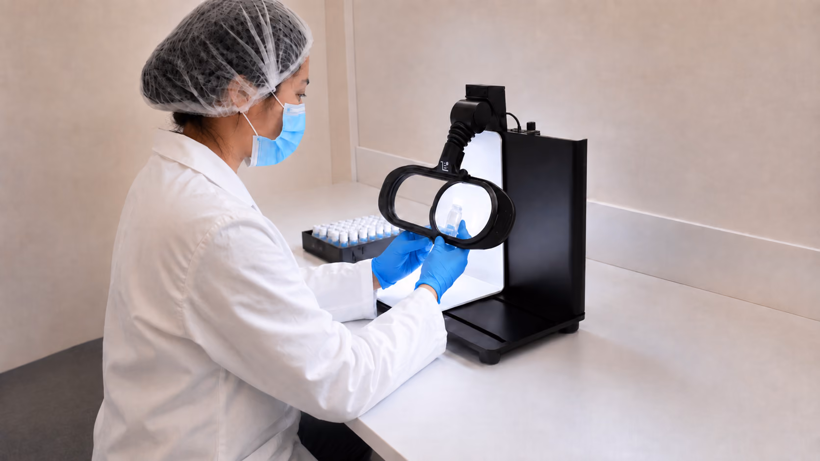MIRA2 - Compact Pharmaceutical Inspection booth