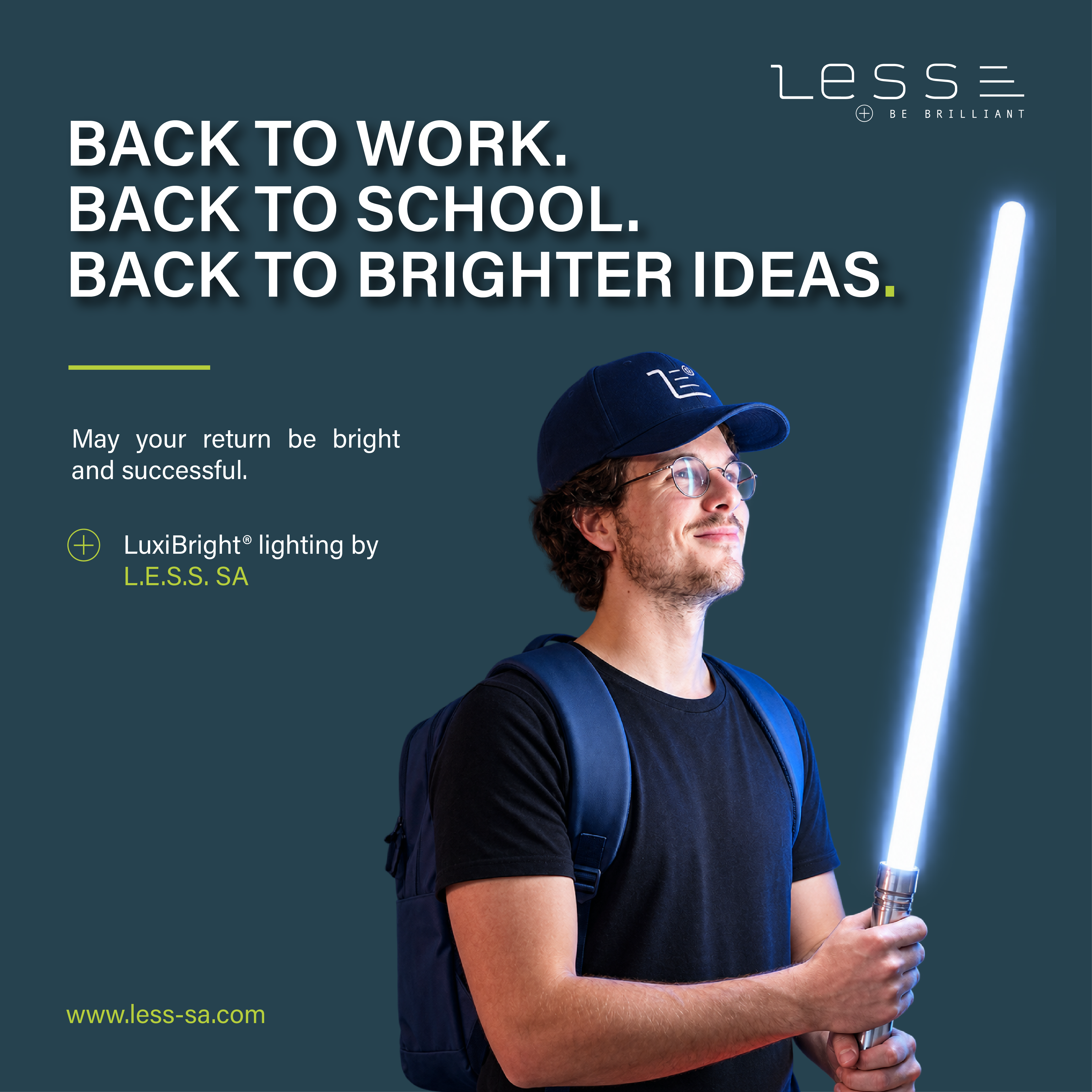 Back to brighter ideas with LuxiBright®