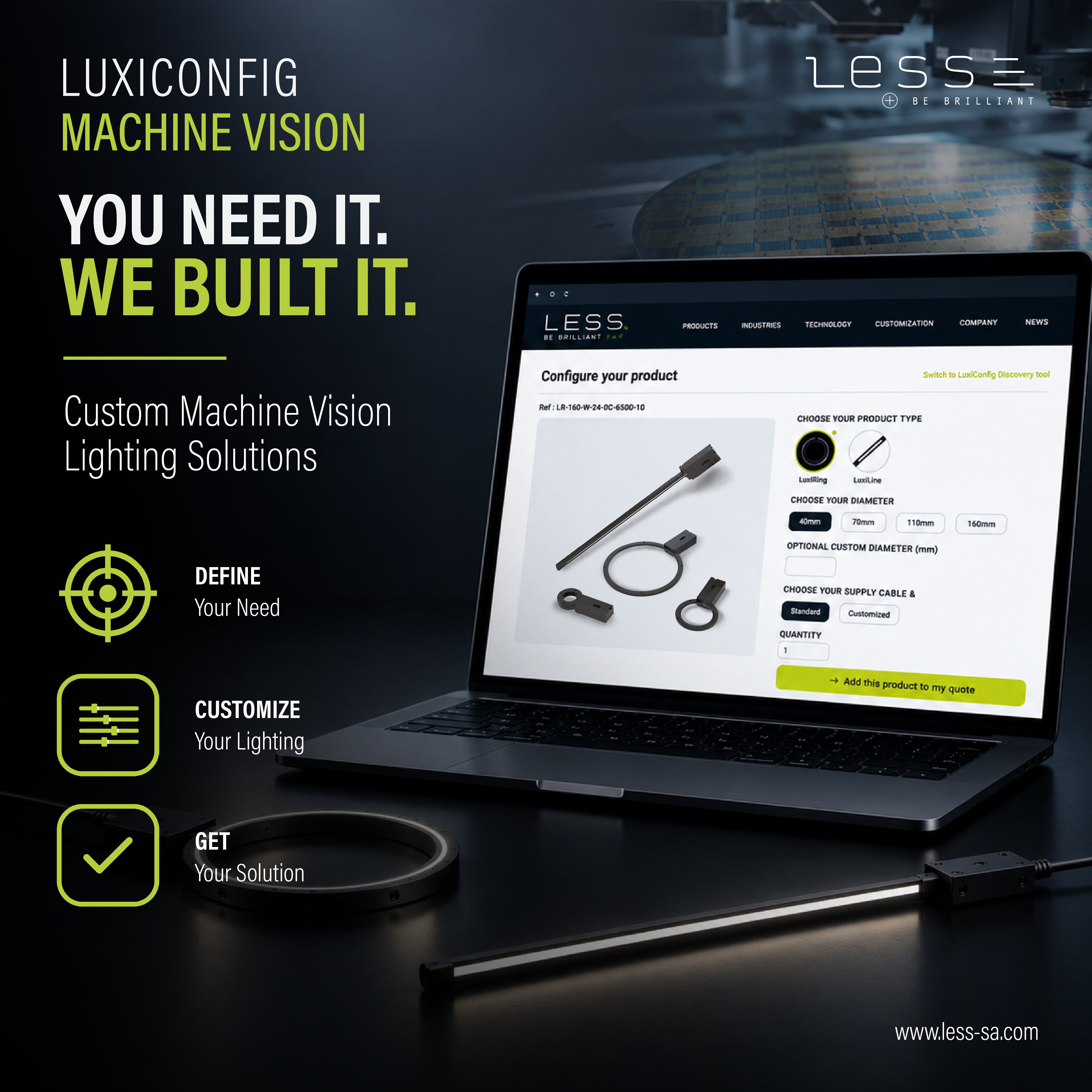 LuxiConfig | Configure Your Machine Vision Lighting
