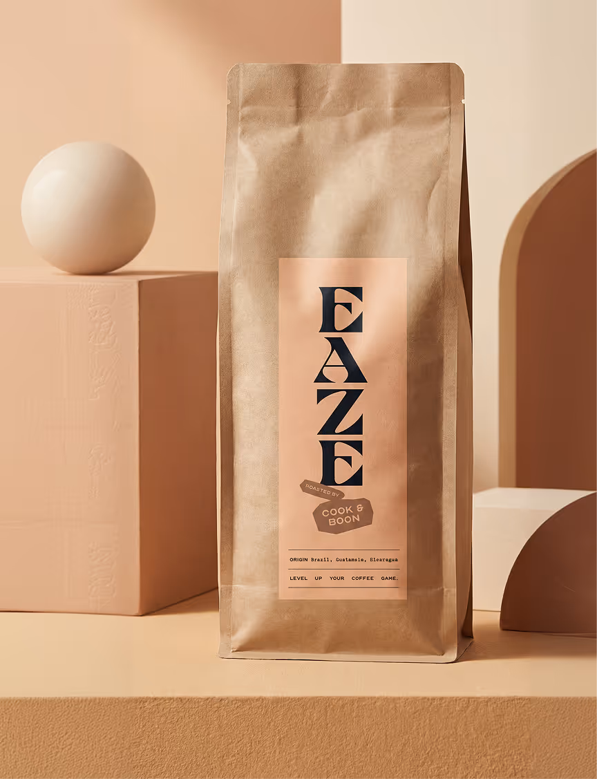 EAZE home blend coffee bag