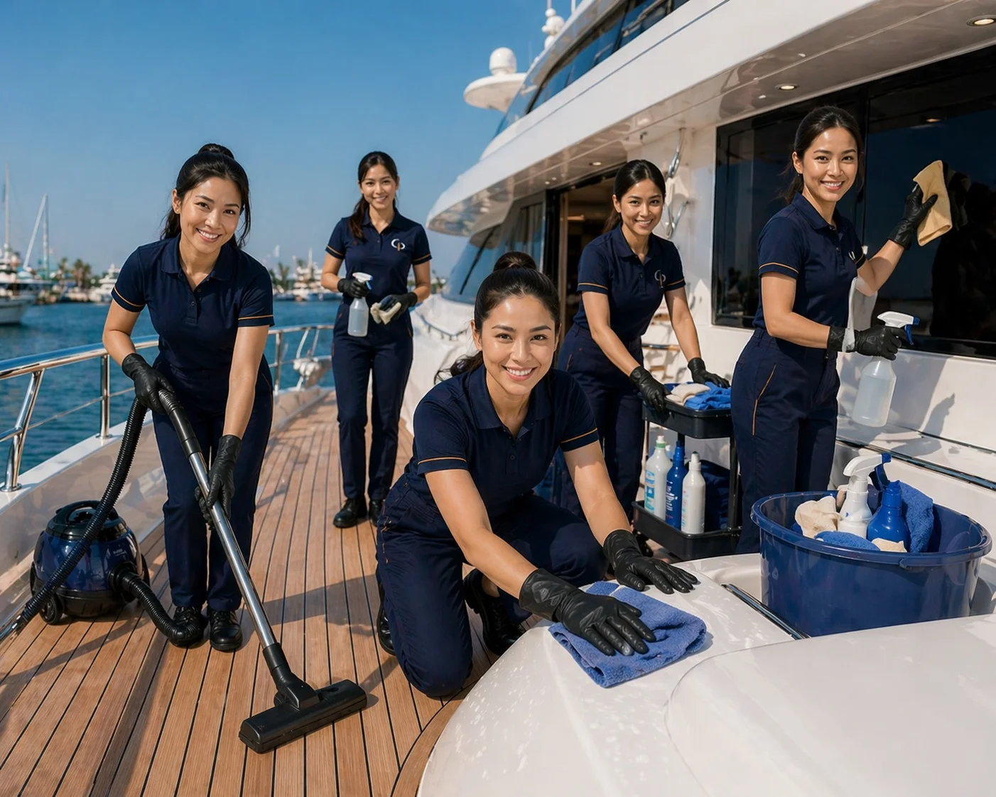 What Our Yacht Cleaning Services Include?