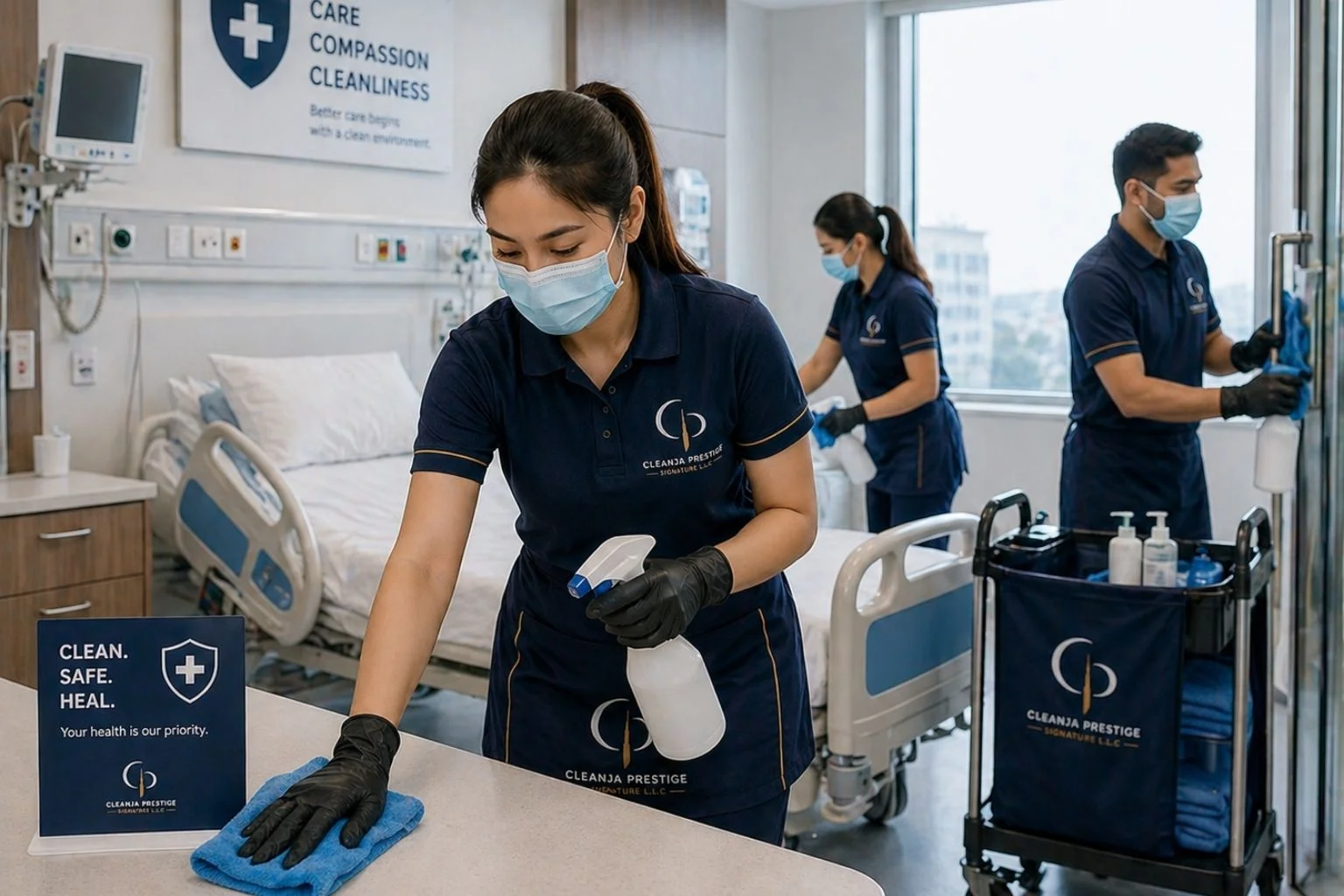 Healthcare Facility Deep Sanitization