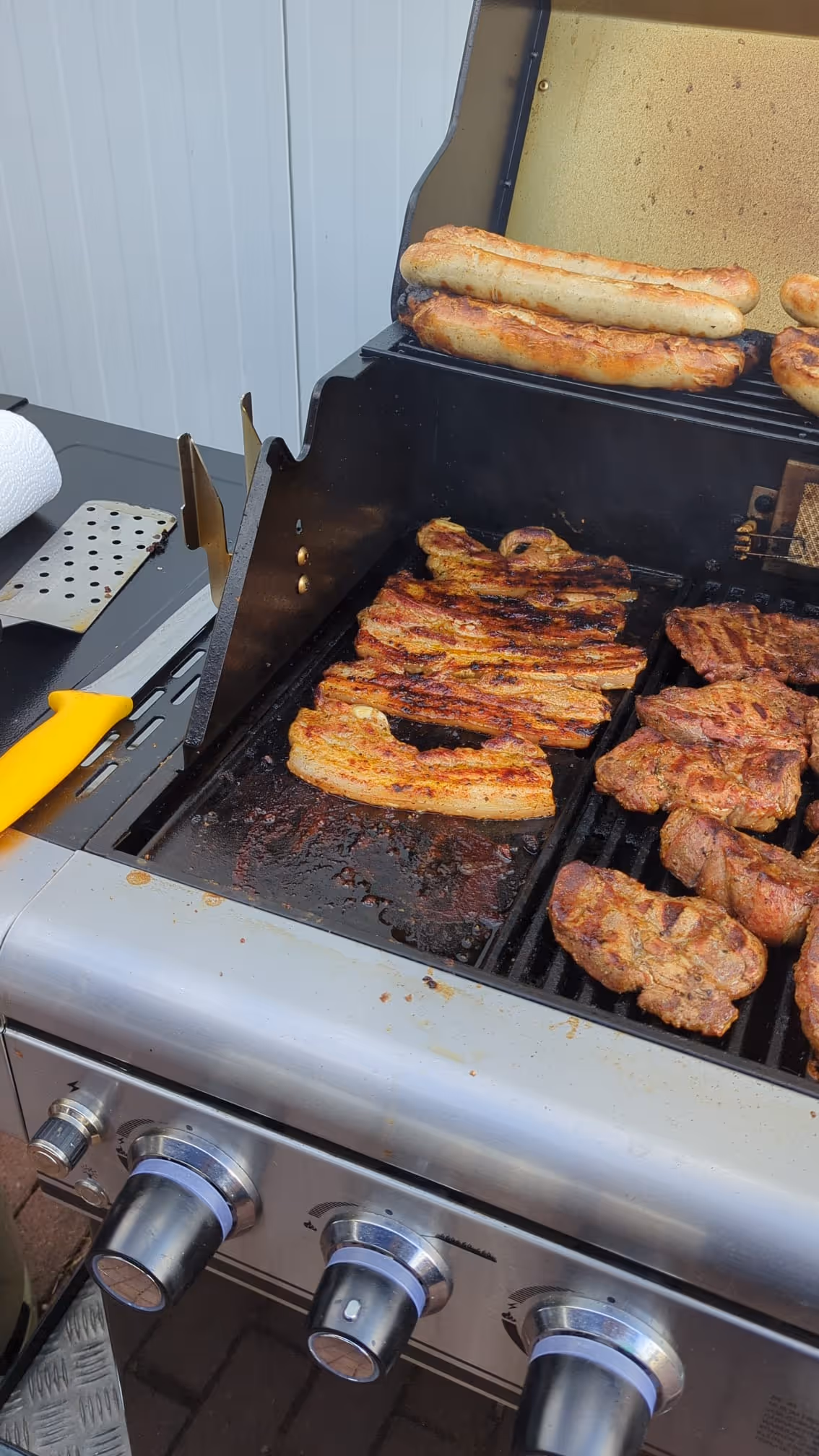 Catering-Vorbereitung bei Udos Imbiss