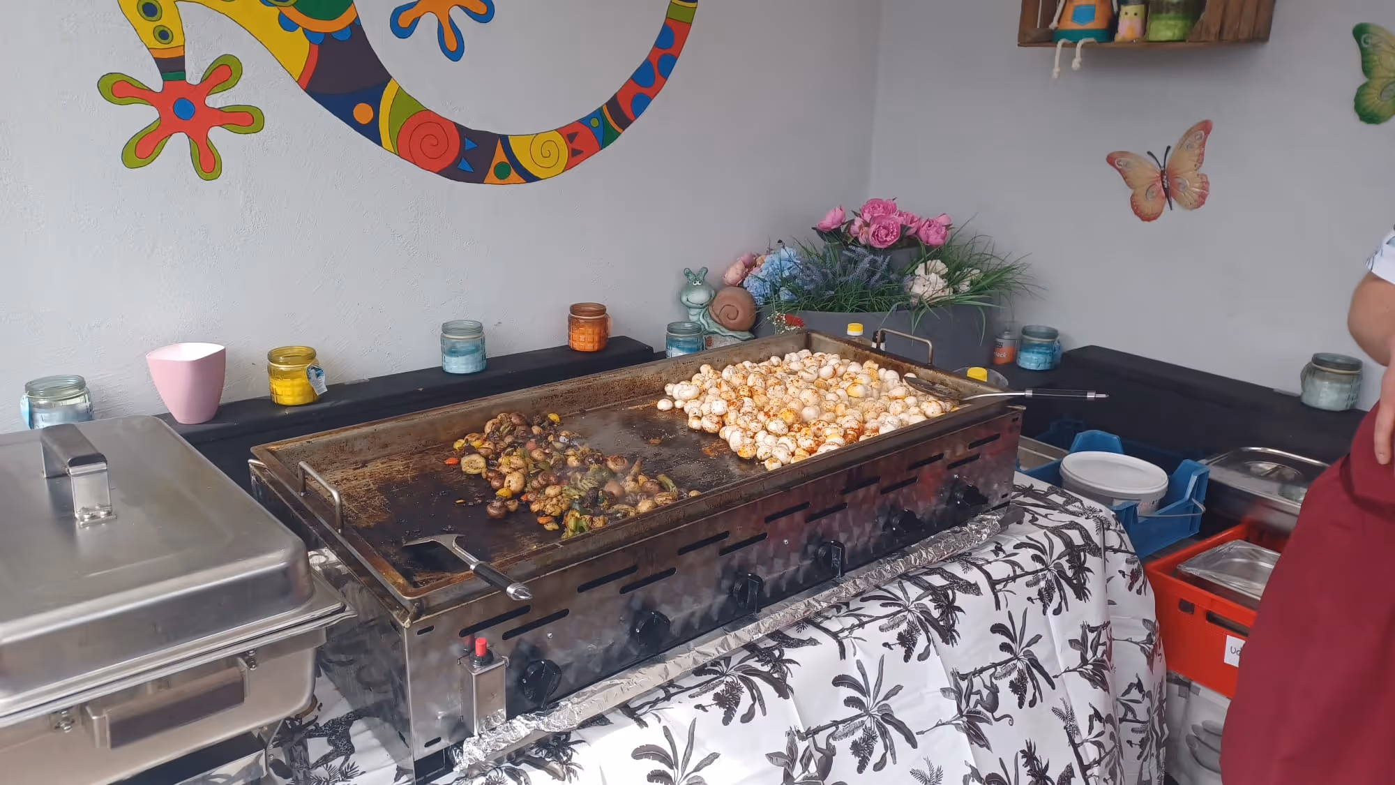 Catering-Service im Einsatz