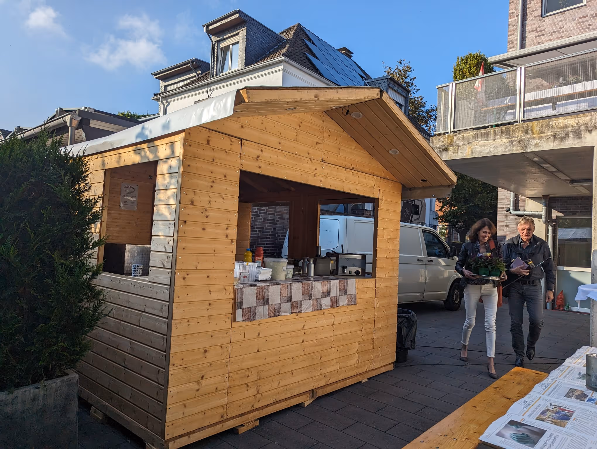 Professioneller Service beim Event