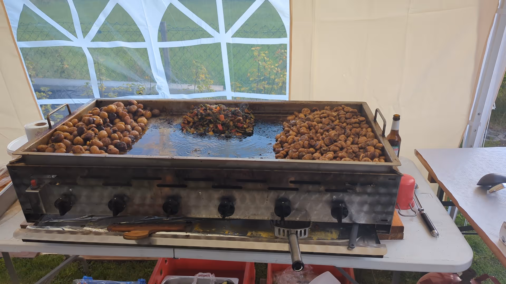 Grill und Buffet fuer Events