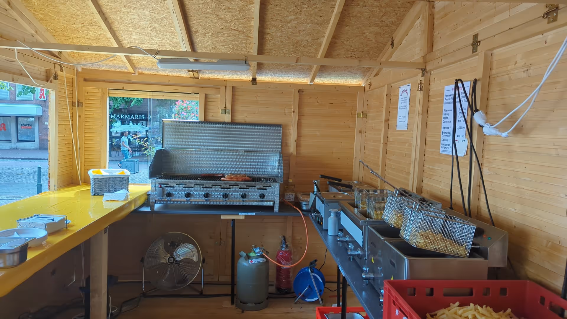 Outdoor-Grill fuer Events