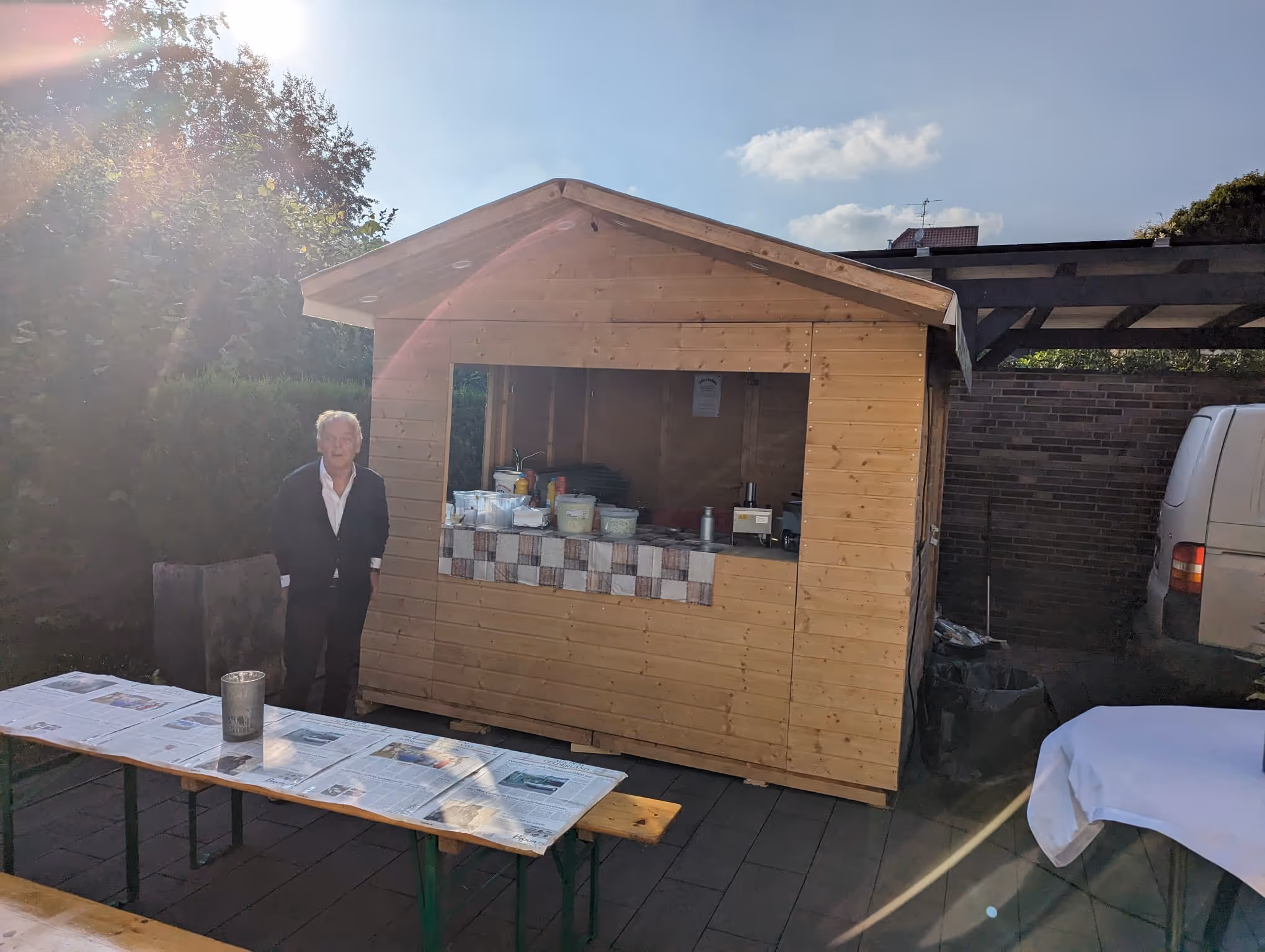Catering-Team im Einsatz