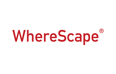 WhereScape logo in red text with registered trademark symbol.