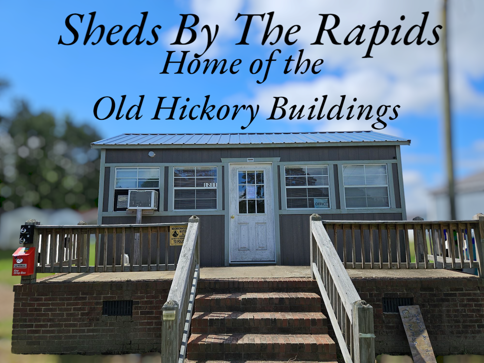 Sheds by the Rapids