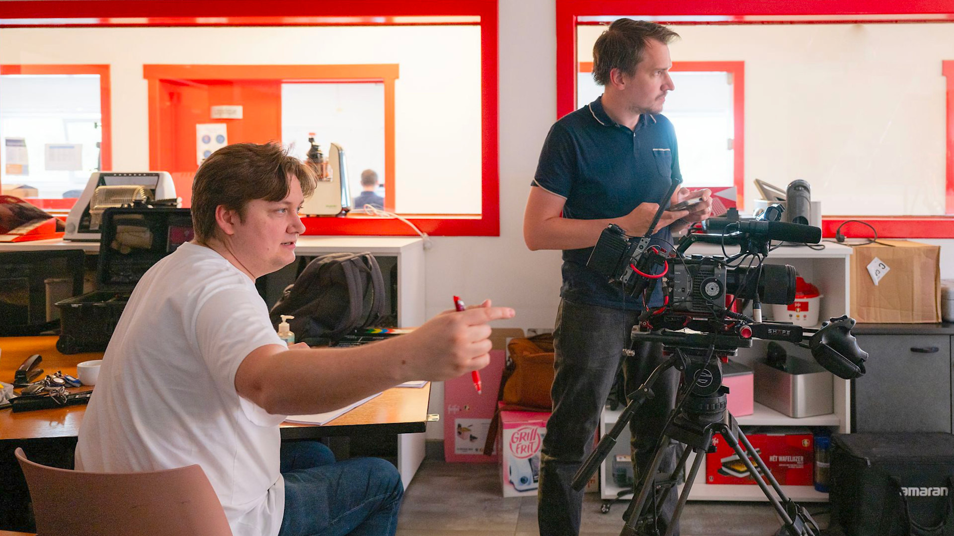 Backstage de tournage
