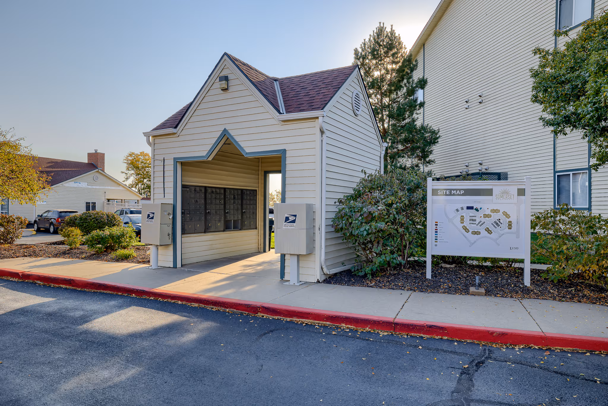 Exterior of property