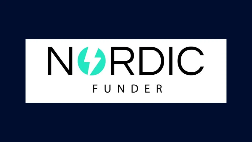 Nordic Funder logo highlighting  'Nordic'  as one of the top forex prop firms in 2024.