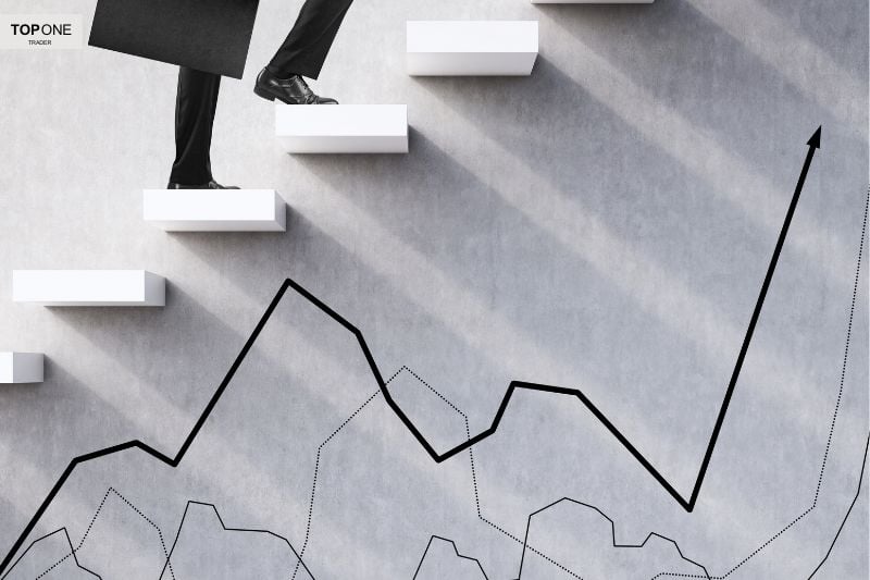 Steps to success in trading: Visualizing growth and strategy on how to become a successful trader in financial markets