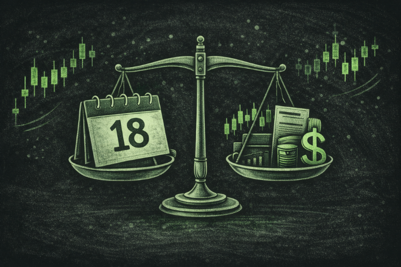 Illustration showing age requirement concept for how old do you have to be to day trade