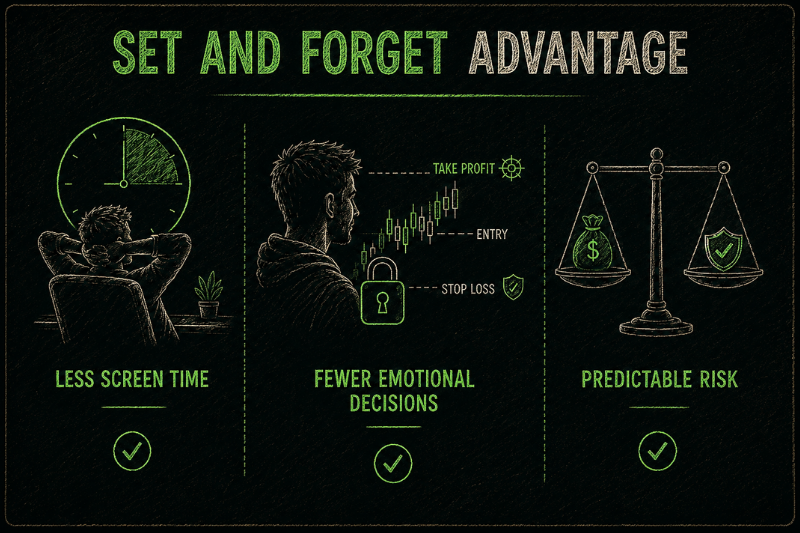 set and forget advantage