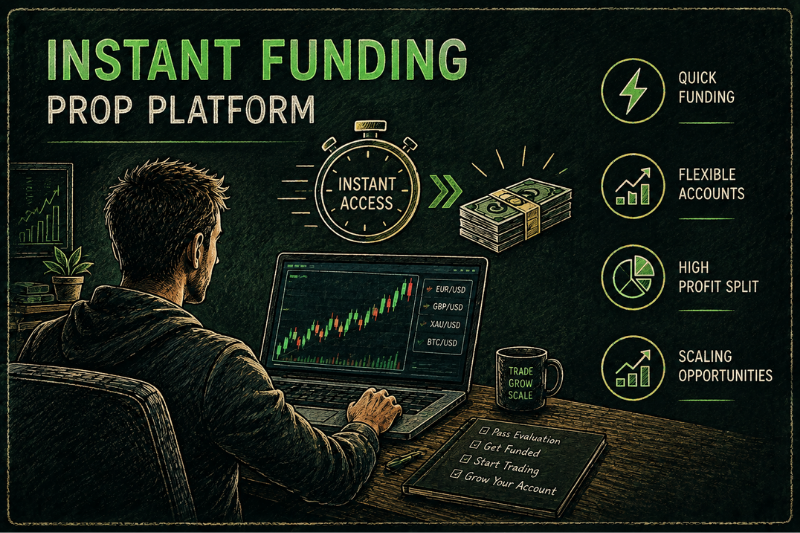 Best Instant Funding Prop Firms In 2026