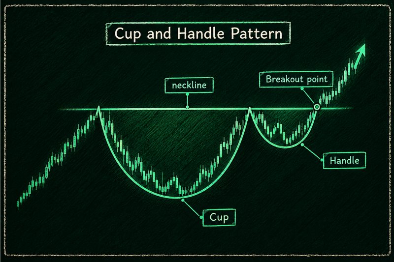 Cup and Handle Pattern: How It Works and How to Trade It