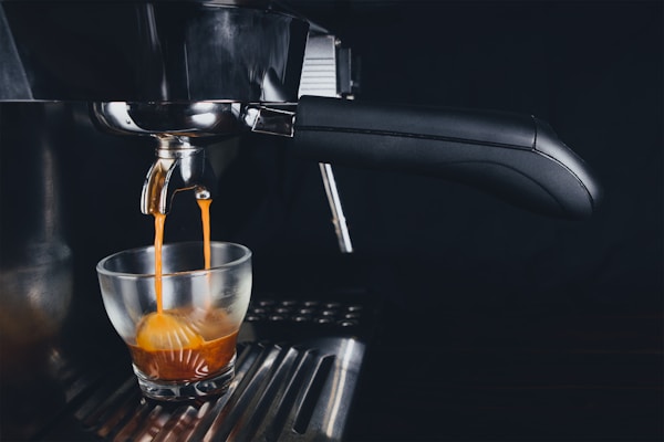 Espresso from Silvia