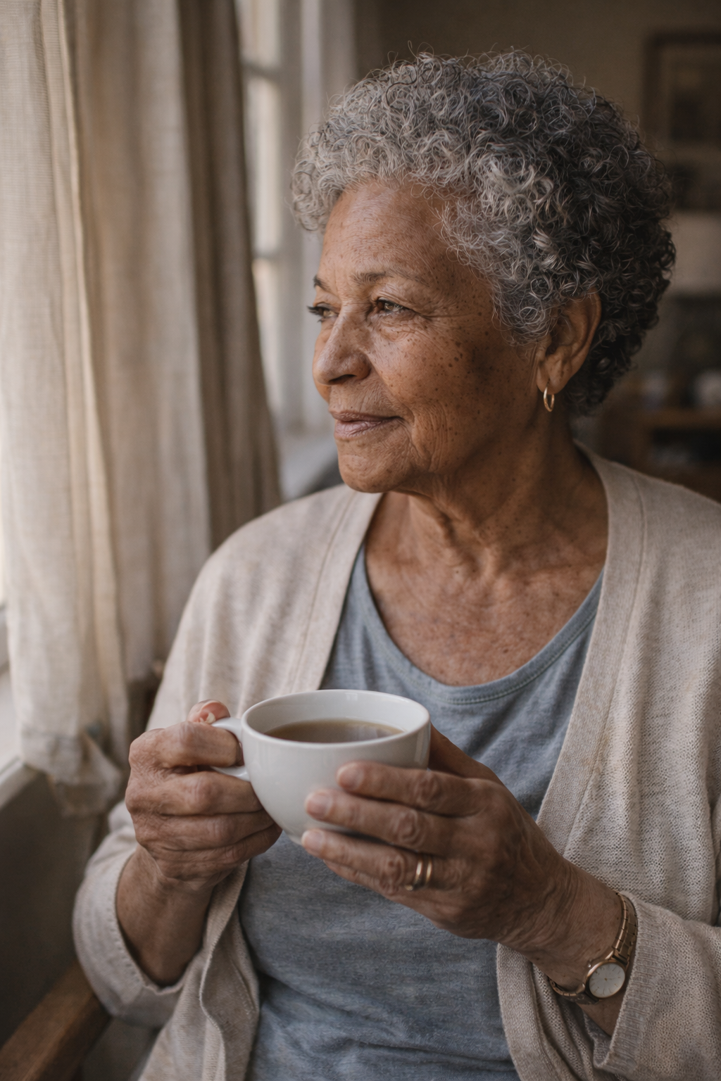 elderly woman long term care