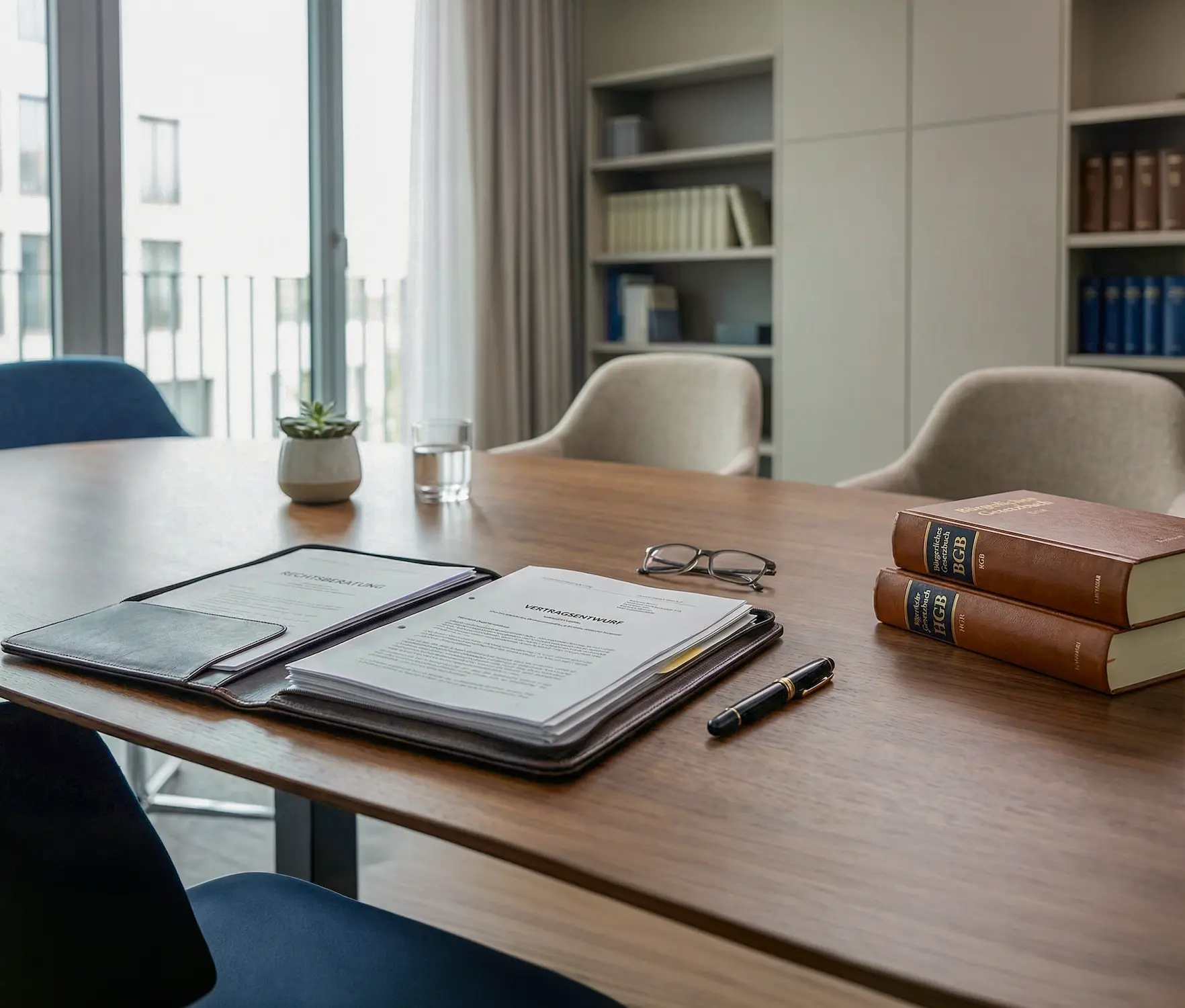 Vorbereitung einer Betriebsprüfung mit Unterlagen, Laptop und Besprechung in einem Unternehmen bei Schoetz & Partner in Göppingen und Dresden
