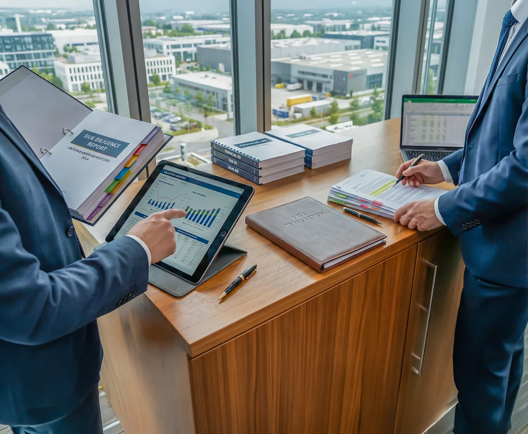 Due-Diligence-Prüfung und Unternehmensbewertung mit Berichten, Analysen und Unterlagen bei Schoetz & Partner in Göppingen und Dresden