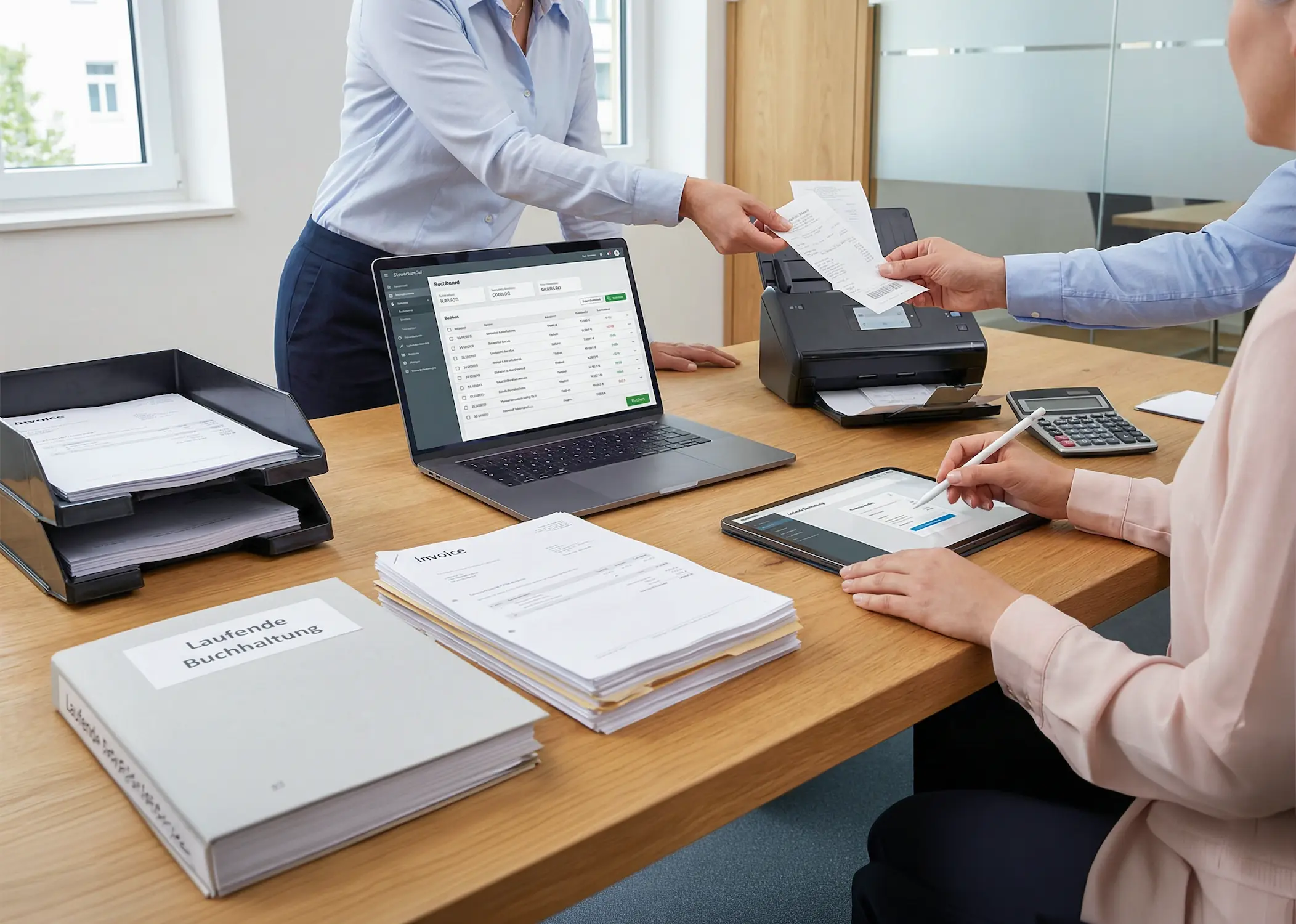 USt-Voranmeldungen und steuerliche Meldepflichten mit laufender Buchhaltung, digitalen Belegen und Fristenmanagement bei Schoetz & Partner in Göppingen und Dresden