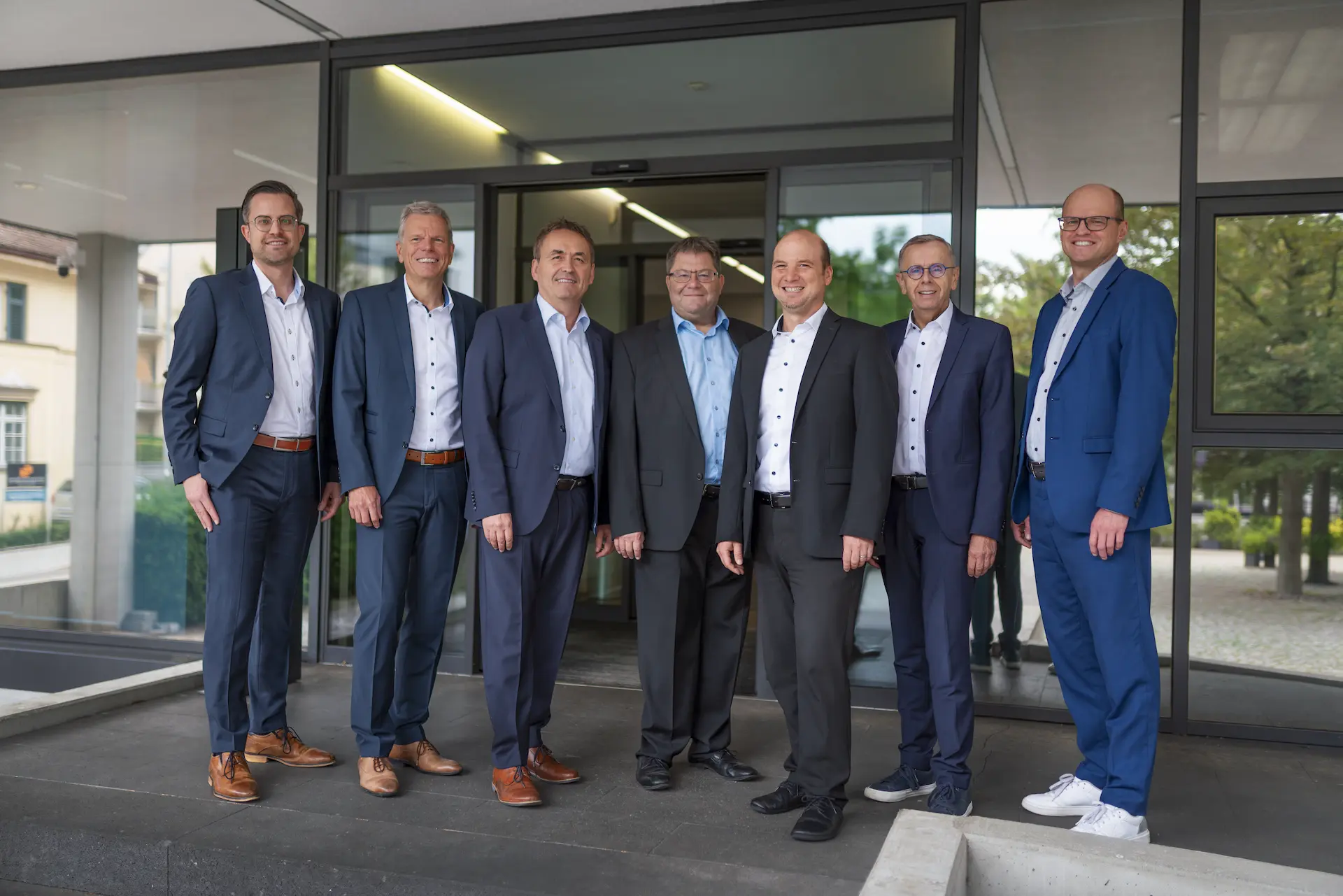 Die sieben Partner von Schoetz & Partner – Steuerberater, Wirtschaftsprüfer und Rechtsanwalt in Göppingen und Dresden