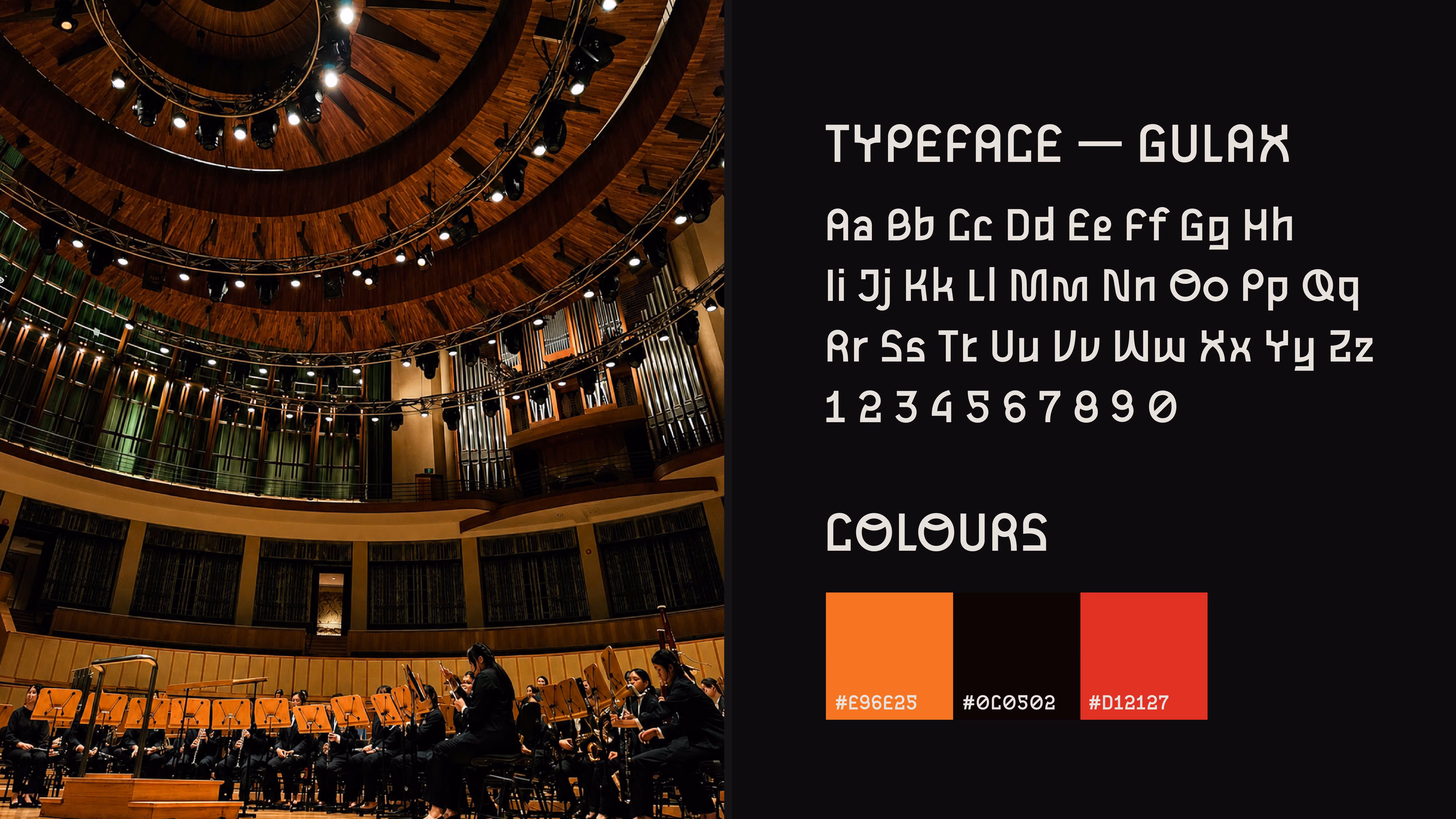 horse orchestra type colour palette