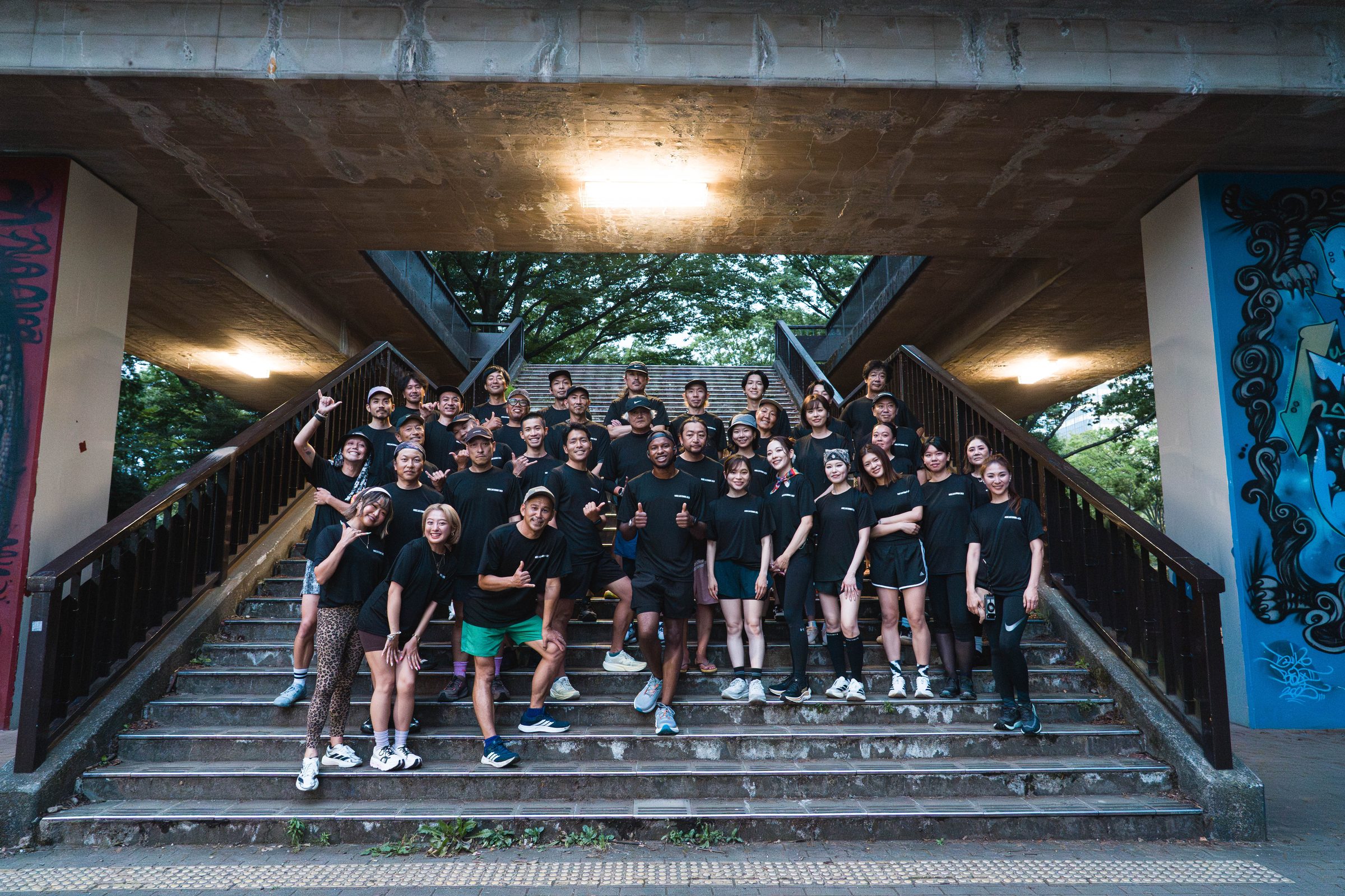 Running pack in Japan