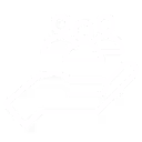 Hand holding three people icons representing user support or customer care.