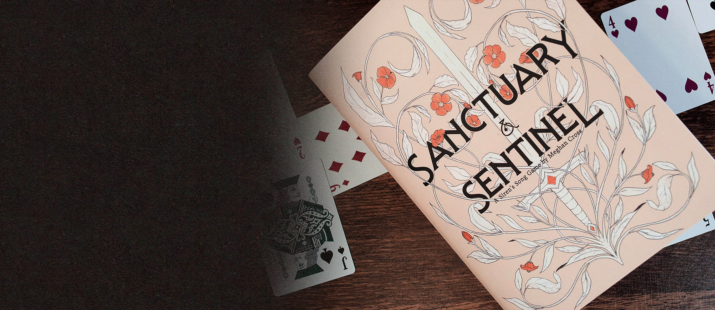 Website homepage for ErgoNext product development featuring navigation links, blurred abstract background, project overview, and objectives text.