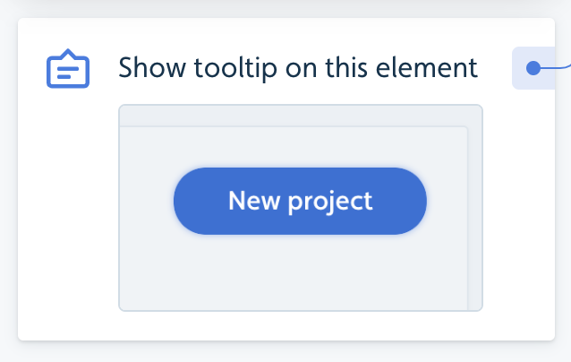 Tooltip block with screenshot