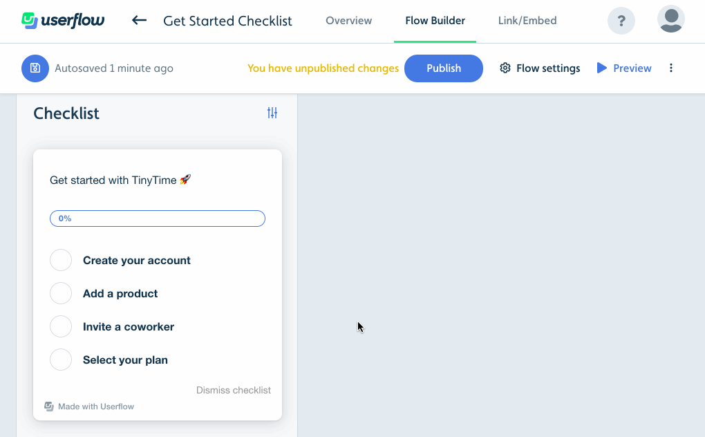 Navigate to page action