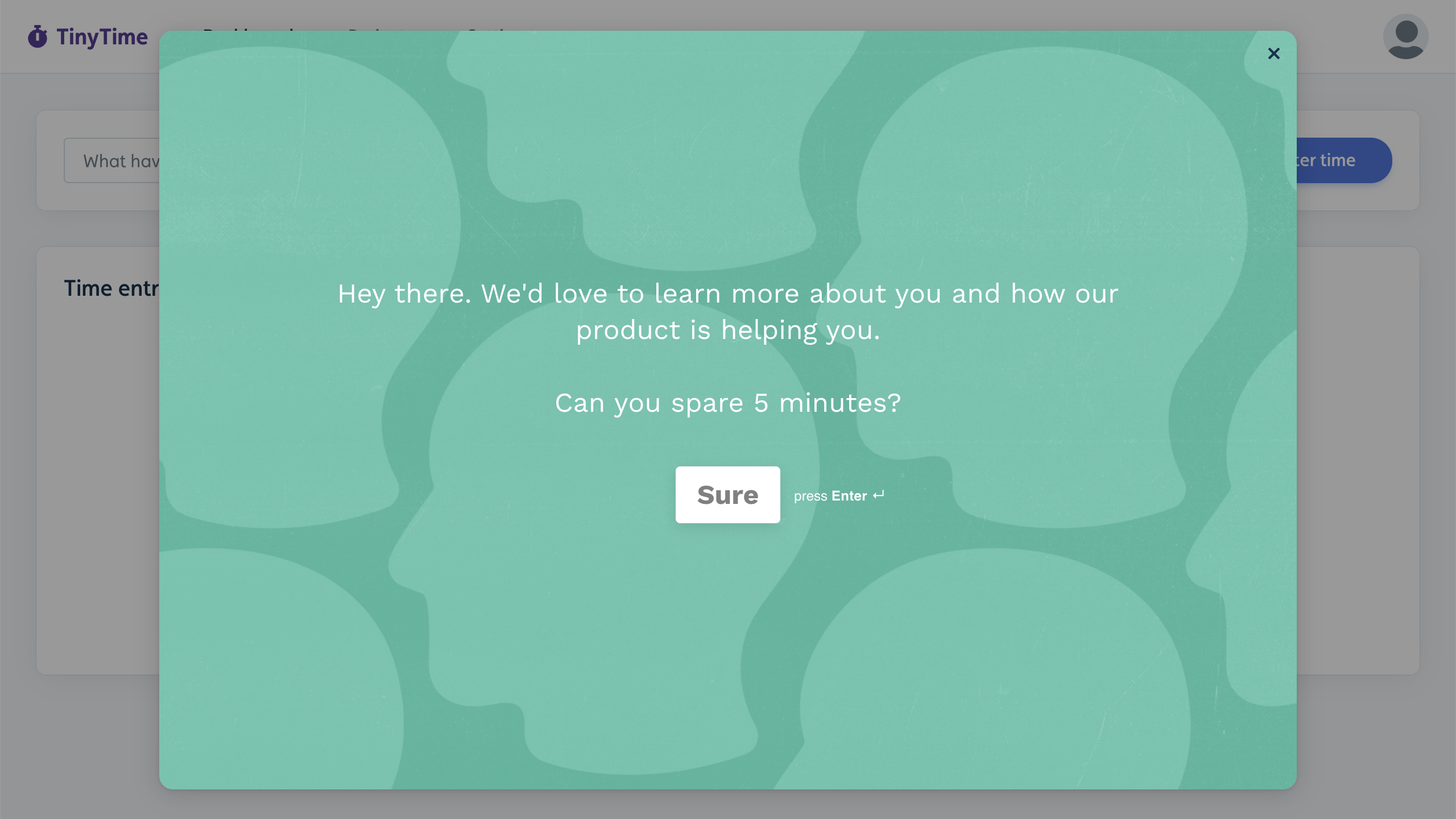TypeForm form